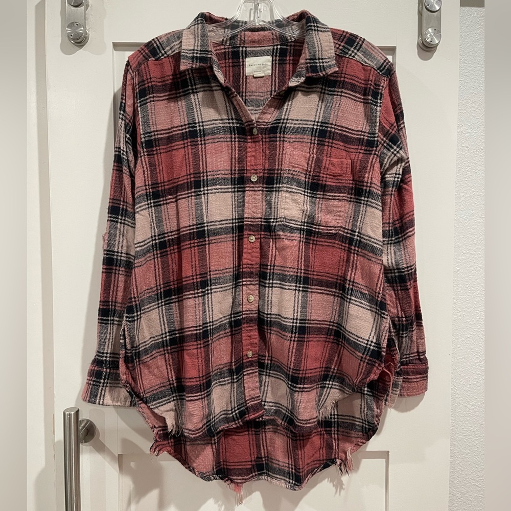 Oversized fit flannel